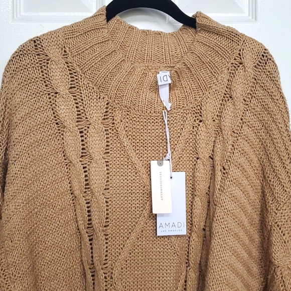 Beautiful leah-cable knit sweater dress - Picture 2 of 6